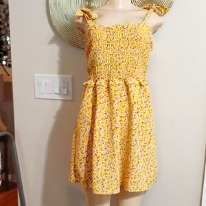 AS U WISH Yellow Floral Size M